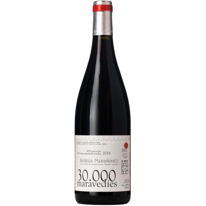 Mara�ones 30000 Maravedies DO Madrid - Vin rouge Espagne 2017