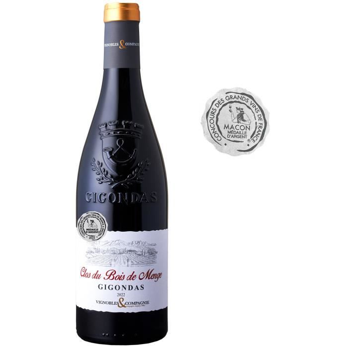 Clos du Bois de Menge 2022 Gigondas - Vin rouge de la Vall�e du Rh�ne
