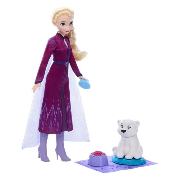 Image secondaire de Disney La Reine des Neiges - Coffret Elsa et l'Ourson - 4 accessoires - Disney Frozen - JFG16