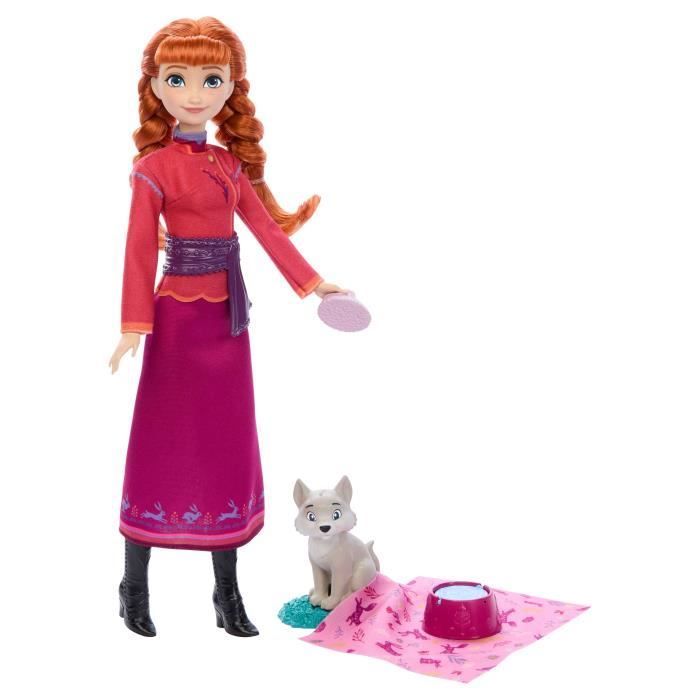 Image secondaire de Disney La Reine des Neiges - Coffret Anna et le Louveteau - 4 accessoires - Disney Frozen - JFG17