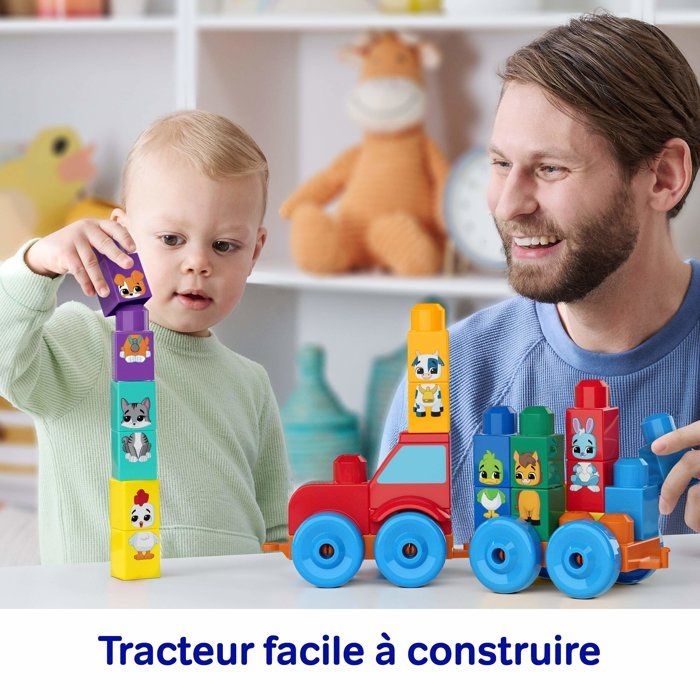 Image secondaire de Tracteur des Animaux à Construire - Mega Bloks