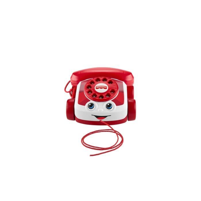 Image secondaire de Fisher-Price - Téléphone animé rouge - 80eme anniversaire de Mattel - Fisher-Price - JGG97