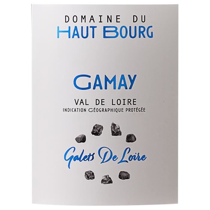 Image secondaire de Domaine Haut Bourg Galet de Loire 2023 Val de Loire Gamay - Vin rouge de Loire