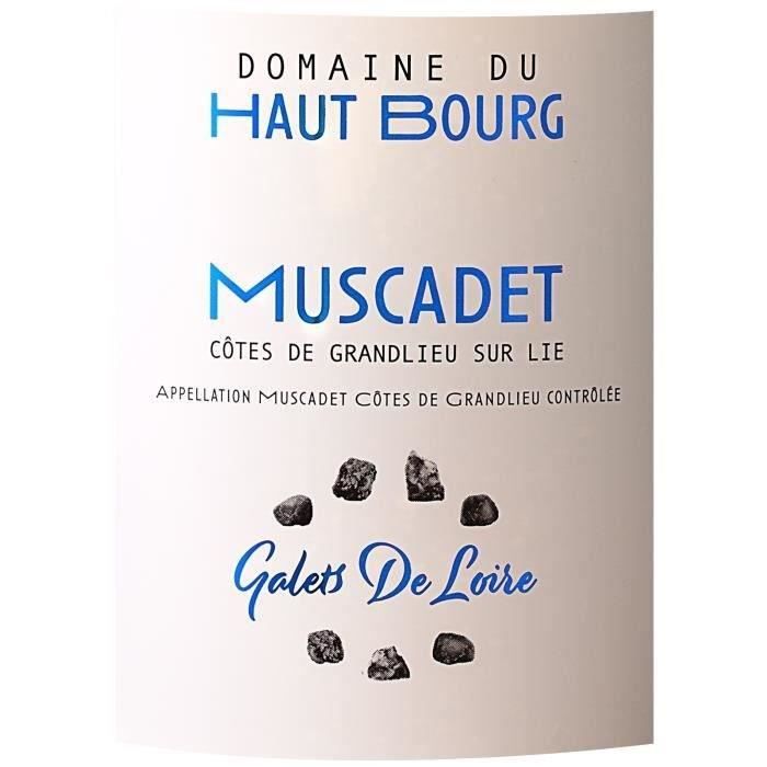 Domaine du Haut Bourg 2021 Muscadet Côtes de Grandlieu Sur Lie - Vin blanc de Loire