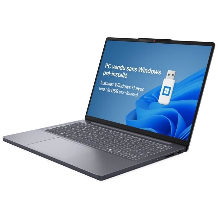 Image secondaire de PC portable IdeaPad Slim 3 14IRH10 | Sans Windows - 14'' WUXGA OLED - Core i7-13620H - RAM 24 Go - SSD 512 Go - AZERTY