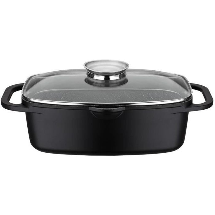 GSW Cocotte a induction Gourmet Granit - 6 l
