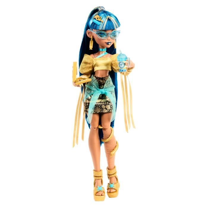 Image secondaire de Monster High-Cleo de Nile-Poupée avec animal et accessoires HXH74