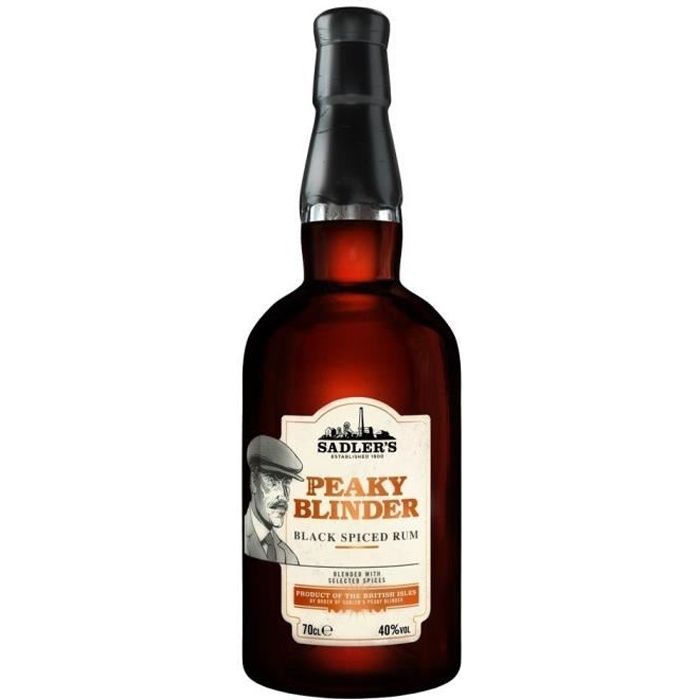 Peaky Blinder - Black Spiced Rum - 40% - 70 cl