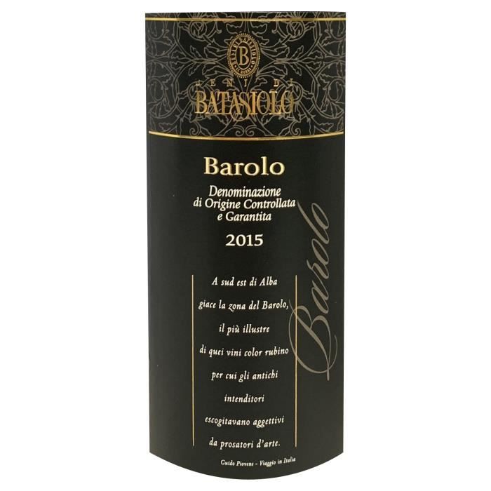 Domaine Beni Di Batasiolo 2015 Barolo - Vin rouge d'Italie