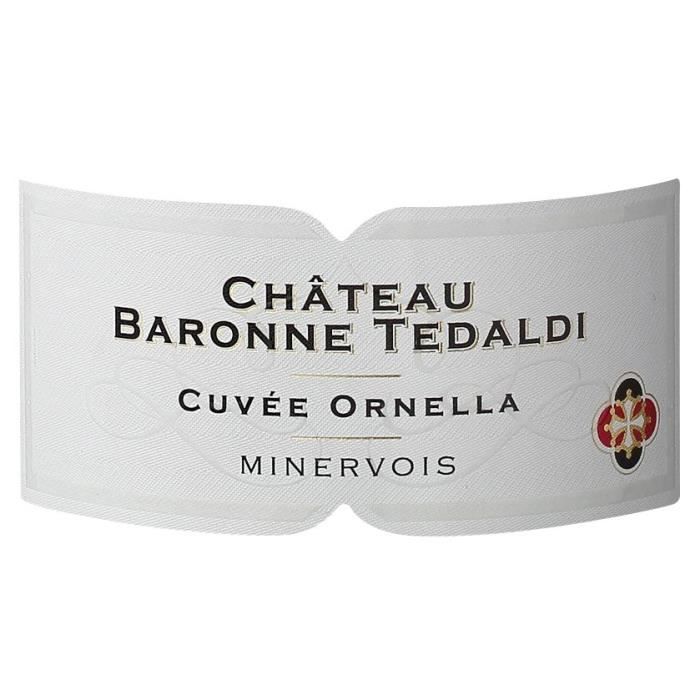 Image secondaire de Château Baronne Tedaldi Cuvée Ornella 2018 Minervois - Vin rouge de Languedoc Roussillon