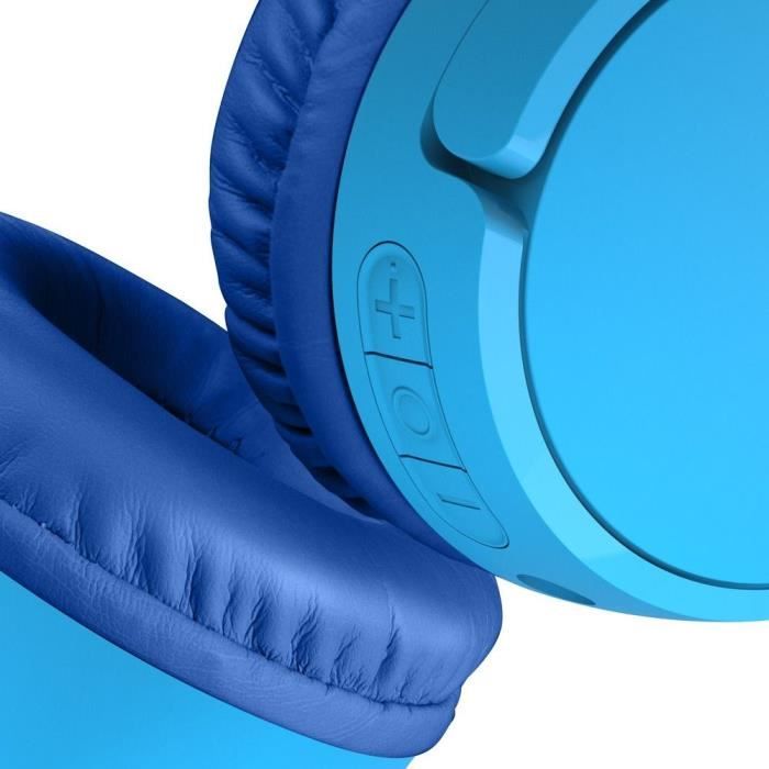 BELKIN SOUNDFORM™ Mini - Casque audio sans fil circum-aural pour enfants - Bluetooth - Bleu