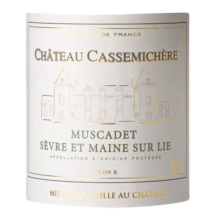 Image secondaire de Château Cassemichere 2023 - Vin Blanc Muscadet de la Loire