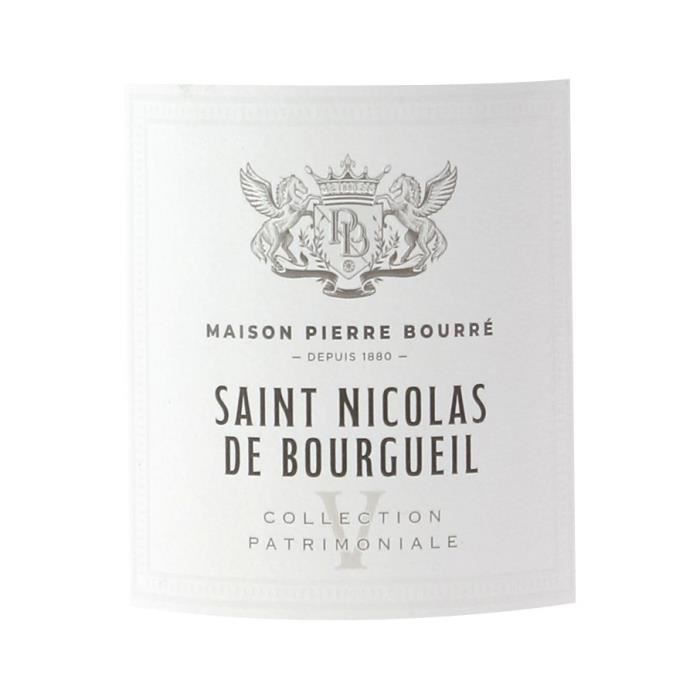 Image secondaire de Vin Rouge AOC Saint Nicolas de Bourgueil - Maison Pierre Bourré 75cl