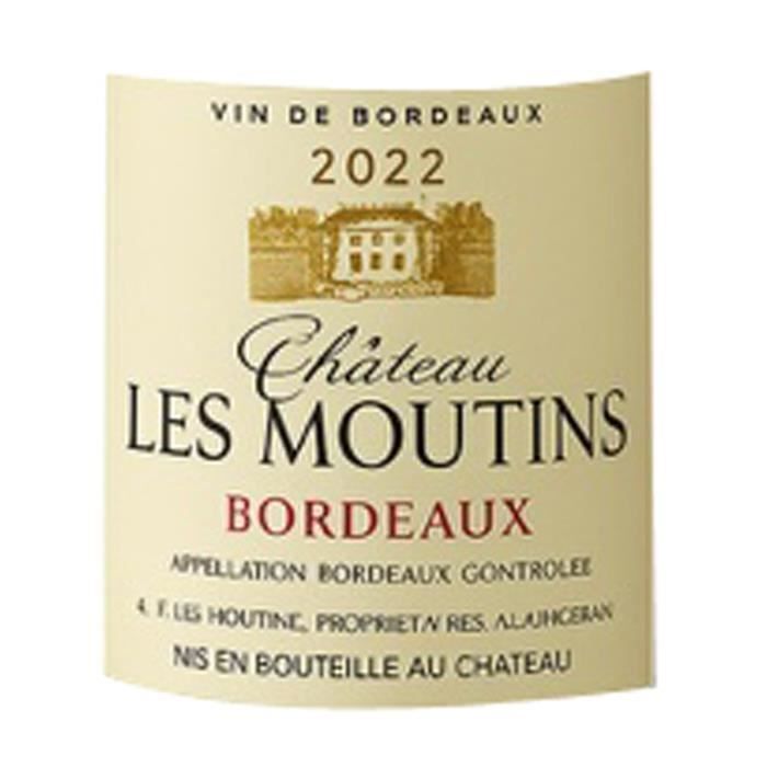 Image secondaire de Château Les Moutins 2022 - Vin Rouge de Bordeaux AOP