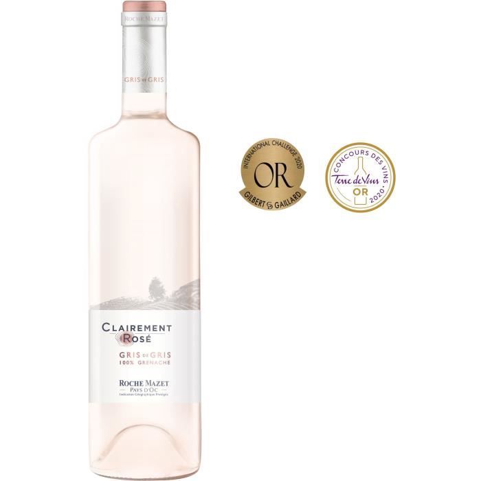 Clairement Ros� de Roche Mazet Pays d'Oc - Vin ros� de Languedoc 2023
