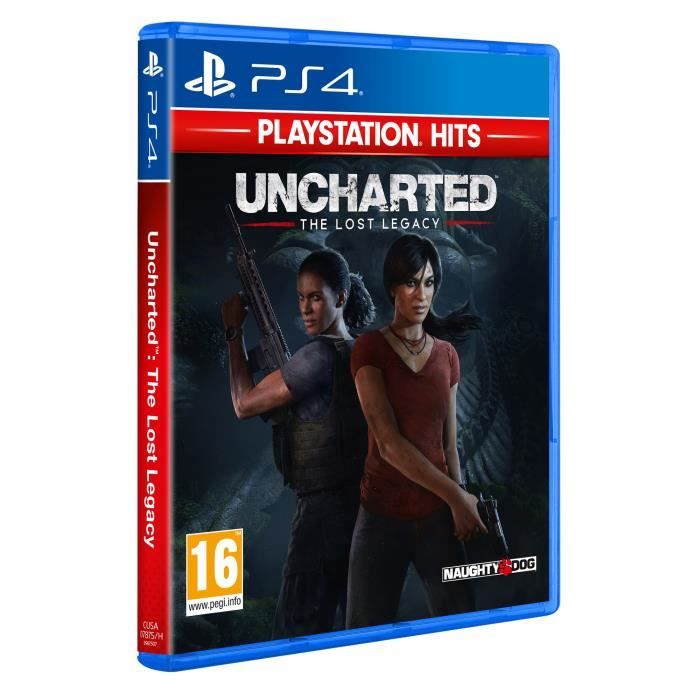Uncharted: The Lost Legacy PlayStation Hits Jeu PS4