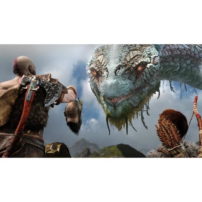 Video Game Action Adventure GOD OF WAR PS4 PlayStation 1 Player 4K Graphics 2018