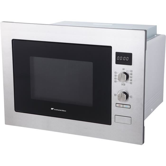 Image secondaire de Micro-ondes combiné encastrable Inox 34L - CONTINENTAL EDISON