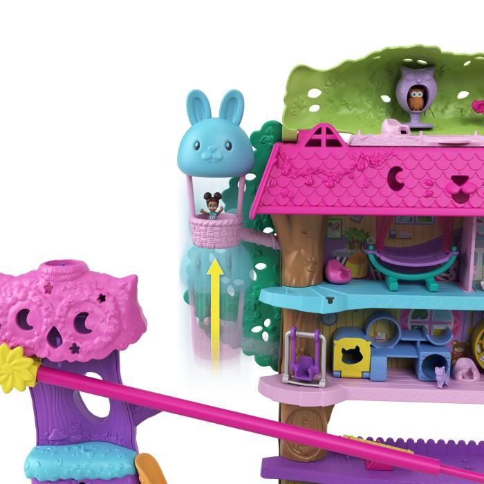 Polly Pocket - Maison Dans Les Arbres - poupée mini-univers - 4 ans et +