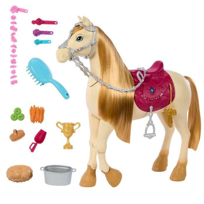 Barbie – Barbie Mysteries: Il grande inseguimento a cavallo Barbie e il suo cavallo HXJ42