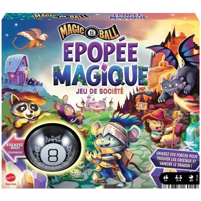 Epopee Magique - Jeux de société - 7 ans et + - Jeux Mattel Games