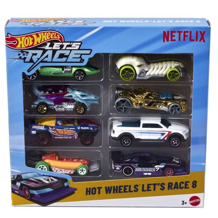 Hot Wheels - Let's Race 5-Piece Vehicle Set - 1/64 Scale Vehicles - Hot Wheels - JGK18