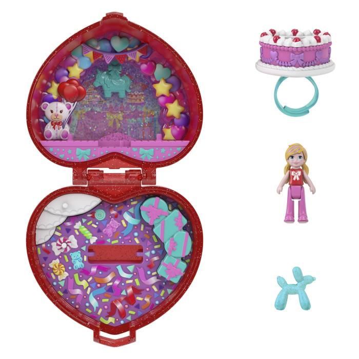 Image secondaire de Polly Pocket - Coffret Boîte a Bijoux - 80eme anniversaire de Mattel - Polly Pocket - JGK21