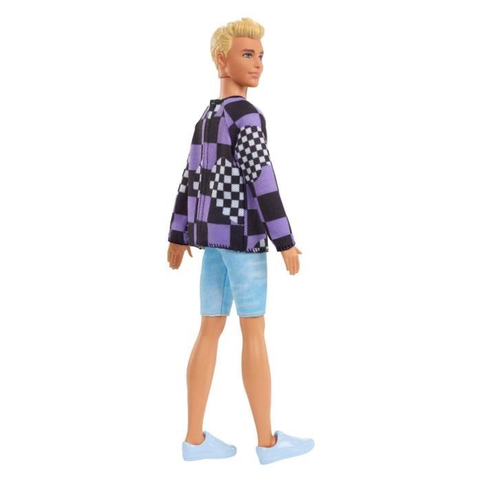 Barbie - Ken Fashion Chemise Carreaux - Poupée - 3 ans et +