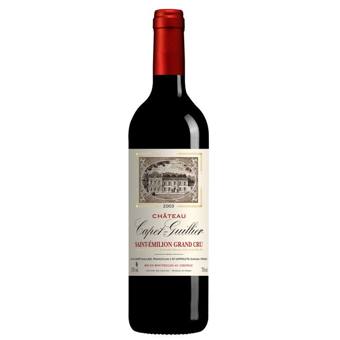 Château Capet Guillier 2003 - Vin Rouge Saint-Émilion Grand Cru