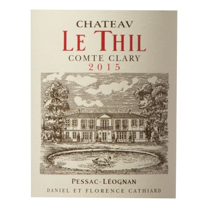 Image secondaire de Château Le Thil Comte Clary 2015 Pessac-Léognan - Vin rouge de Bordeaux