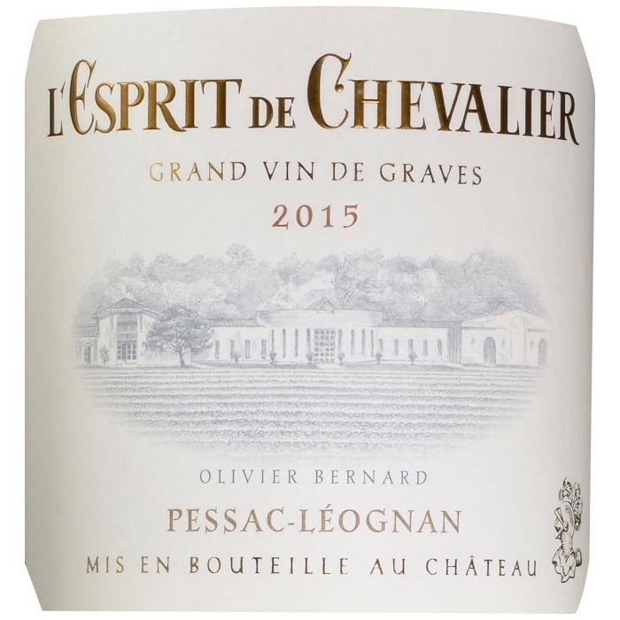 L'Esprit de Chevalier 2015 Pessac-Léognan - Vin blanc de Graves