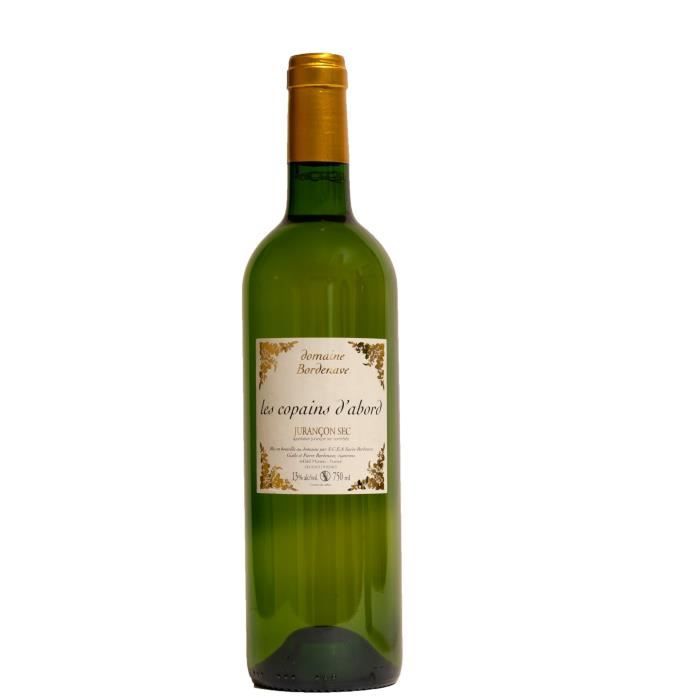 Domaine Bordenave Les Copains d'Abord 2017 Juran�on - Vin blanc du Sud-Ouest