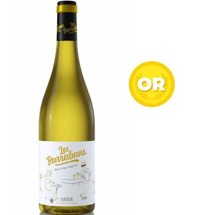 Les Barrabans 2024 Luberon - Vin blanc de la Vall�e du Rh�ne