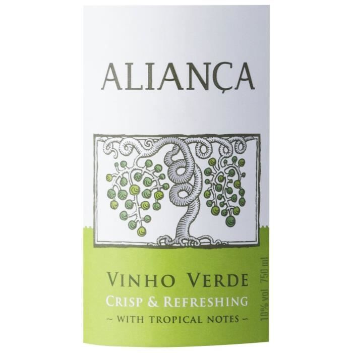 Aliança 2021 Vinho Verde - Vin blanc du Portugal