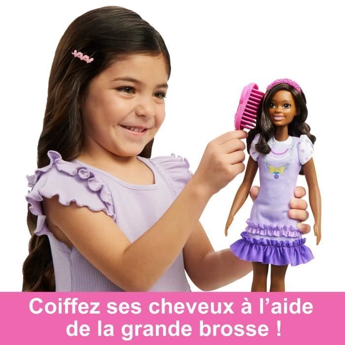 BARBIE - MA PREMIERE BARBIE BRUNE - poupée - 3 ans et +