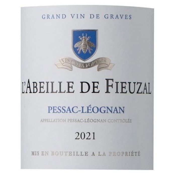 Image secondaire de L'Abeille de Fieuzal 2023 - Vin Blanc Pessac-Léognan 75cl