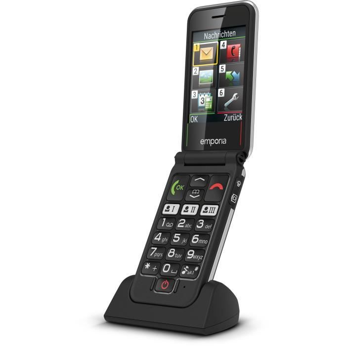Téléphone portable EMPORIA Joy Black 2G