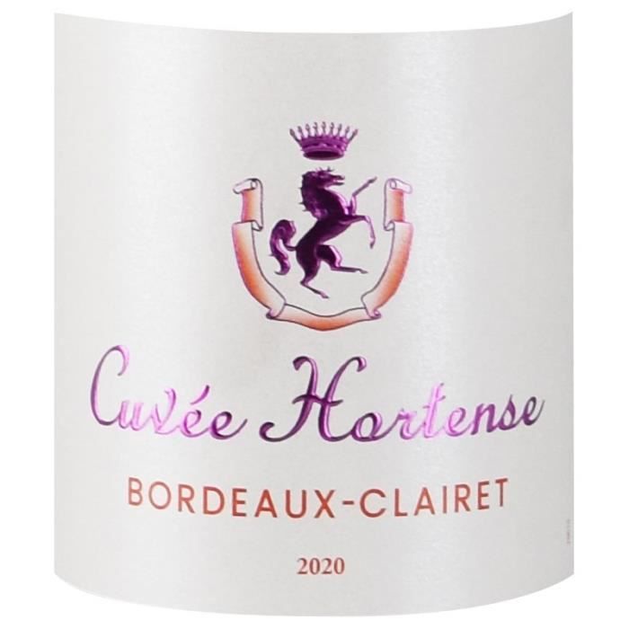 Cuvée Hortense 2021 Bordeaux Clairet - Vin rosé de Bordeaux