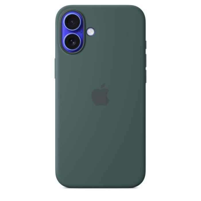 APPLE iPhone 16 Plus - Custodia in silicone con MagSafe - Verde lago