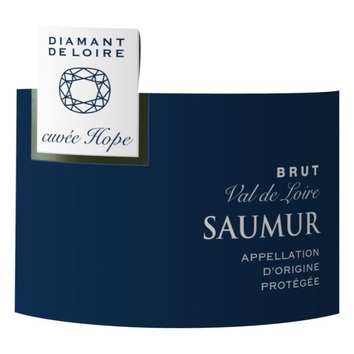 Image secondaire de Diamant de Loire Cuvée Hope Saumur Mousseux Blanc Brut