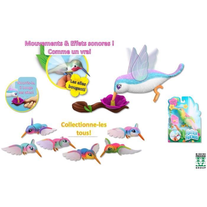 Flutter Friends - Oiseau Colibri intéractif - Violet
