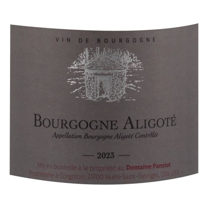 Domaine Pansiot 2023 Bourgogne Aligoté - Vin Blanc de Qualité