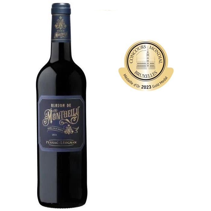 Blason de Montbelly 2019 Pessac-L�ognan - Vin rouge de Bordeaux