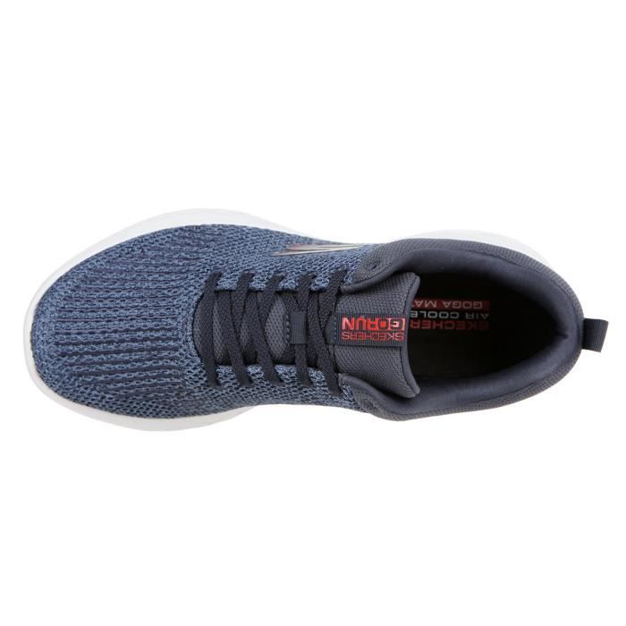 SKECHERS Baskets de course Go Run 600 Nile - Homme - Blanc