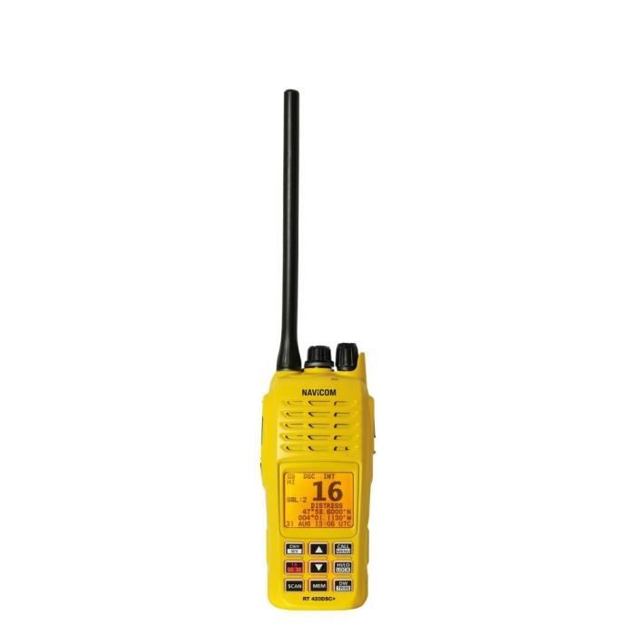 NAVICOM RT420 VHF portatile 5W - impermeabile e galleggiante - GPS e DSC