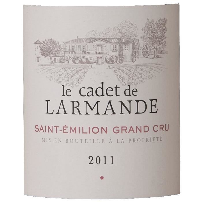Image secondaire de Cadet de Larmande 2011 Saint-Emilion - Vin rouge de Bordeaux