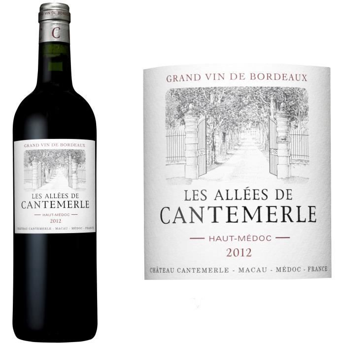 Les All�es de Cantemerle 2020 Haut M�doc - Vin rouge de Bordeaux