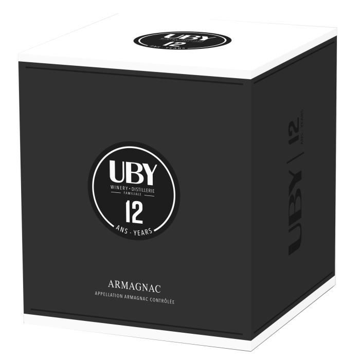 UBY Armagnac 12 ans d'âge 40° - 50 cl