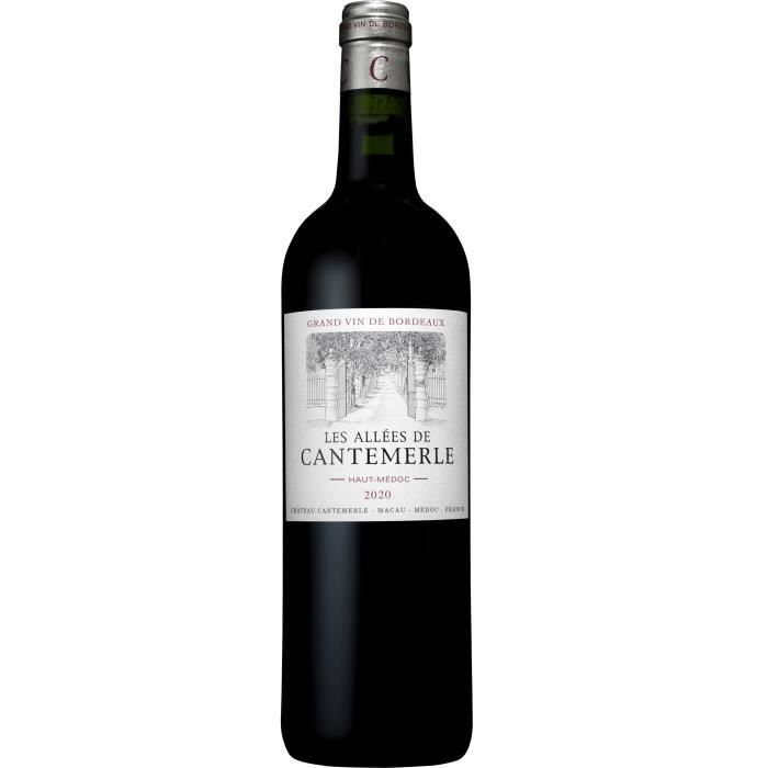 Les All�es de Cantemerle 2020 Haut-M�doc - Vin rouge de Bordeaux