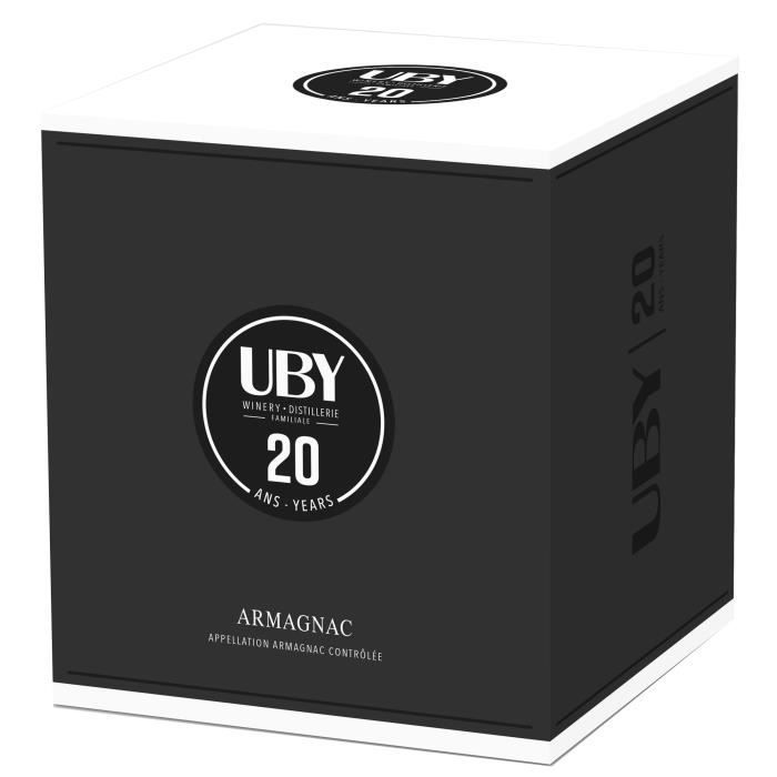 UBY Armagnac 20 ans d'âge 40° - 50 cl